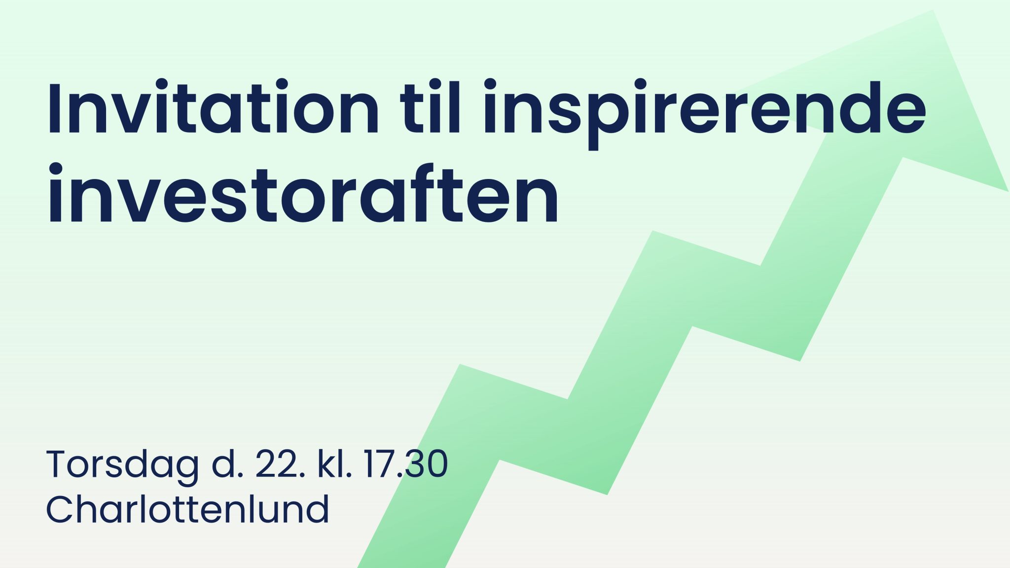 Inspirerende investoraften